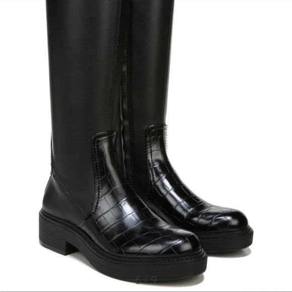 NWOB Franco Sarto Keaton black knee high boot - Picture 3 of 10